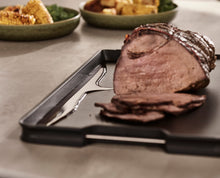 Load image into Gallery viewer, Cut&Carve™ Plus Multi-Function Chopping Board Extra Large - Black