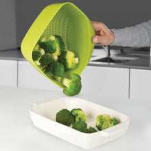Load image into Gallery viewer, Square Colander - Green (AW17 Update)