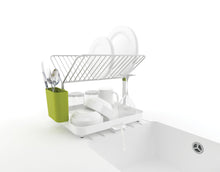 Load image into Gallery viewer, Y-rack Dishdrainer - White/Green