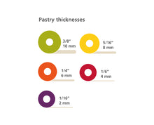 Load image into Gallery viewer, PrecisionPin™ Adjustable Rolling Pin - Multicolour