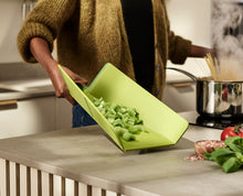 Load image into Gallery viewer, Chop2Pot™ Plus Folding Chopping Board Regular - Green