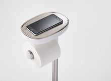 Load image into Gallery viewer, EasyStore™ Plus Stainless-Steel Toilet Roll Holder with Toilet Brush