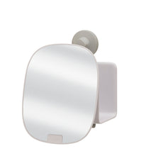 Load image into Gallery viewer, EasyStore™ White Shower Shelf with Removable Mirror