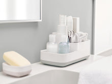 Load image into Gallery viewer, EasyStore™ Light Grey Bathroom Storage Caddy