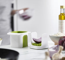 Load image into Gallery viewer, ChopCup™ Vegetable Chopper - White