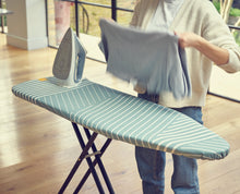 Load image into Gallery viewer, Flexa™ Easy-fit Ironing Board Cover (124 cm) - Linear Grey