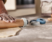 Load image into Gallery viewer, PrecisionPin™ Adjustable Rolling Pin - Sky
