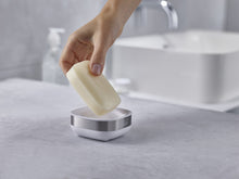 Load image into Gallery viewer, Slim™ Compact Stainless-Steel Soap Dish