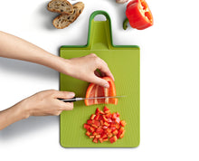 Load image into Gallery viewer, Chop2Pot™ Plus Folding Chopping Board Regular - Green