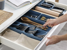Load image into Gallery viewer, DrawerStore™ Cutlery, Utensil & Gadget Organiser - Sky (Editions)
