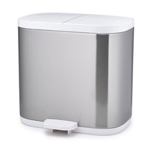Load image into Gallery viewer, Split™ 6L Stainless-Steel Waste & Recycling Bin