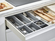 Load image into Gallery viewer, Blox™ 7-piece Drawer Organiser Set - Grey