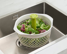 Load image into Gallery viewer, Spindola™ In-Sink Salad-Spinning Colander
