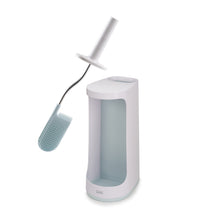 Load image into Gallery viewer, Flex™ Store Light Blue Toilet Brush with Storage Caddy