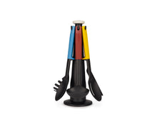 Load image into Gallery viewer, Elevate™ 6-piece Utensil Set with Storage Stand