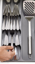 Load image into Gallery viewer, DrawerStore™ Cutlery, Utensil and Gadget Organiser - Grey