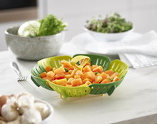 Load image into Gallery viewer, Bloom™ Folding Steamer Basket