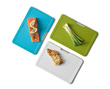 Load image into Gallery viewer, Folio™ Slim 3-Piece Under-Shelf Chopping Board Set