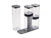 Load image into Gallery viewer, Podium™ 5-piece Storage Container Set - Grey