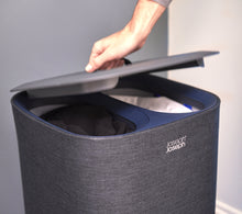 Load image into Gallery viewer, Tota 60L Laundry Separation Basket - Carbon Black