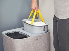 Load image into Gallery viewer, Tota 90L Laundry Separation Basket - Grey
