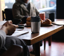 Load image into Gallery viewer, Sipp™ Steel Travel Mug with Hygienic Lid 340ml - Anthracite