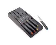Load image into Gallery viewer, Elevate™ Store 5-Piece Knife Set with In-Drawer Storage Tray