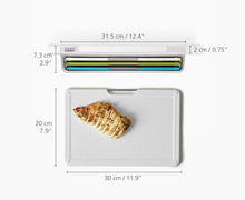 Load image into Gallery viewer, Folio™ Slim 3-Piece Under-Shelf Chopping Board Set