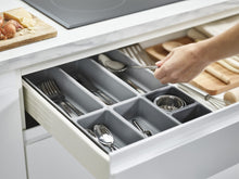 Load image into Gallery viewer, Blox™ 7-piece Drawer Organiser Set - Grey