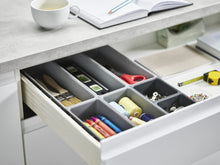 Load image into Gallery viewer, Blox™ 7-piece Drawer Organiser Set - Grey