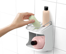 Load image into Gallery viewer, Capsule™ 2-Tier White Shower Shelf