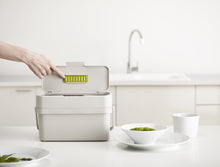 Load image into Gallery viewer, Compo™ 4L Food Waste Caddy - Stone
