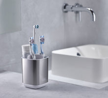 Load image into Gallery viewer, EasyStore™ Stainless-Steel Toothbrush Holder