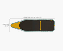 Load image into Gallery viewer, Flexa™ Easy-fit Ironing Board Cover (124 cm) - Linear Grey