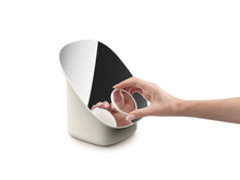 Load image into Gallery viewer, Viva Pedestal Mirror with Cosmetic Organiser