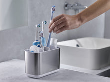Load image into Gallery viewer, EasyStore™ Stainless-Steel Toothbrush Holder Large