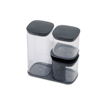 Load image into Gallery viewer, Podium™ 3-piece Storage Container Set - Grey