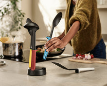 Load image into Gallery viewer, Elevate™ Slim 4-Piece Utensil Set with Storage Stand
