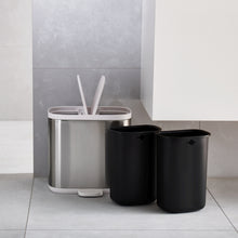 Load image into Gallery viewer, Split™ 6L Stainless-Steel Waste & Recycling Bin