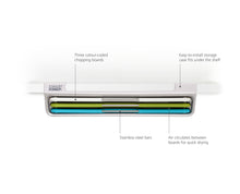Load image into Gallery viewer, Folio™ Slim 3-Piece Under-Shelf Chopping Board Set