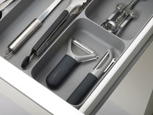 Load image into Gallery viewer, DrawerStore™ Cutlery, Utensil and Gadget Organiser - Grey