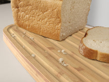 Load image into Gallery viewer, Bread Bin with Cutting Board Lid - White