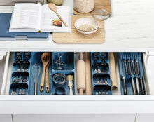 Load image into Gallery viewer, DrawerStore™ Cutlery, Utensil & Gadget Organiser - Sky (Editions)