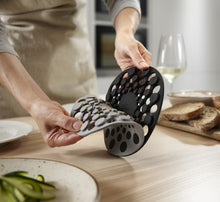 Load image into Gallery viewer, Spot-On™ Set of 2 Silicone Trivets - Grey