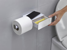 Load image into Gallery viewer, EasyStore™ Stainless-Steel Toilet Roll Holder with Drawer