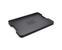 Load image into Gallery viewer, Cut&Carve™ Plus Multi-Function Chopping Board Large - Black