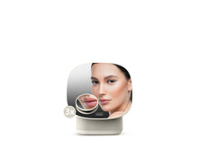Load image into Gallery viewer, Viva Pedestal Mirror with Cosmetic Organiser