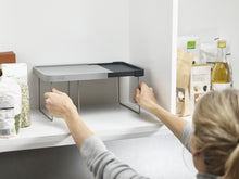 Load image into Gallery viewer, CupboardStore™ Expandable Shelf - Grey