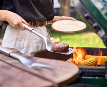 Load image into Gallery viewer, GrillOut™ 2-Piece Stainless-Steel BBQ Turner &amp; Tongs Set
