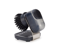 Load image into Gallery viewer, SinkTech™ Compact Soap Dispensing Washing Up Brush with Steel Stand
